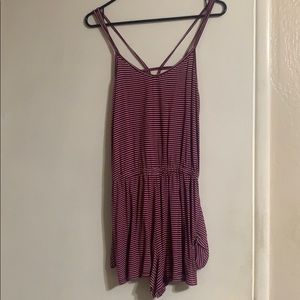 Very comfortable stripped romper
